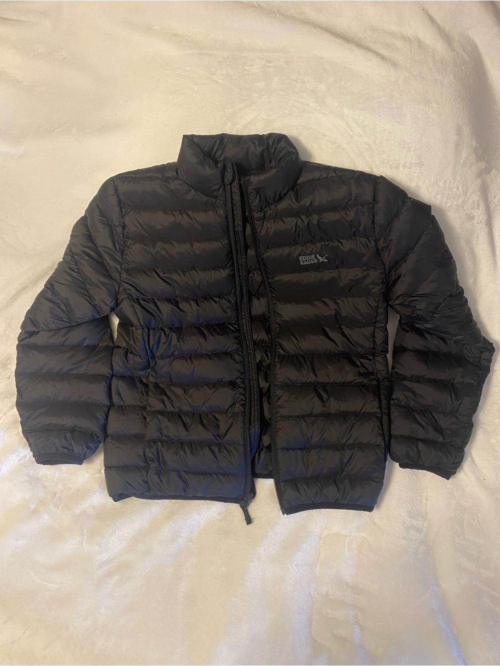 Eddie Bauer Kids Black Packable Puffer Jacket